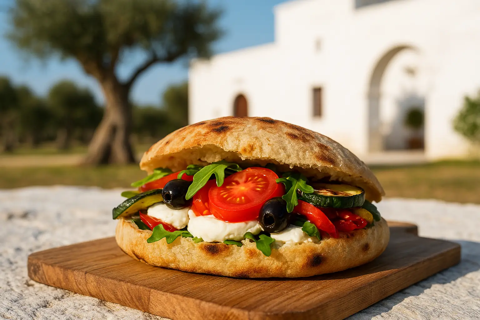 La puccia salentina: pane povero e spettacolo di sapori