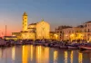 Porto di Trani al tramonto